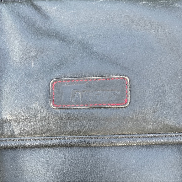 Targus Leather Briefcase Lap Top Bag - Picture 2 of 10